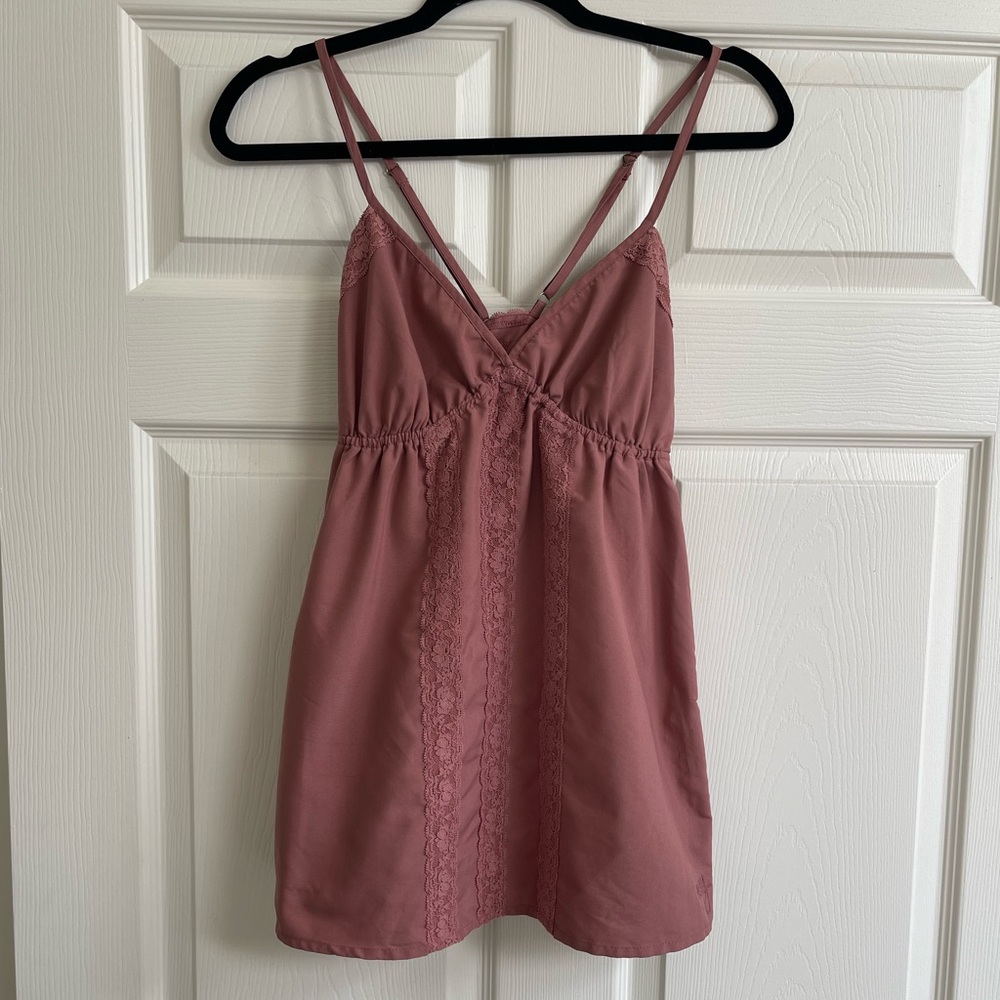 Roxy Dusty Pink Racerback Top